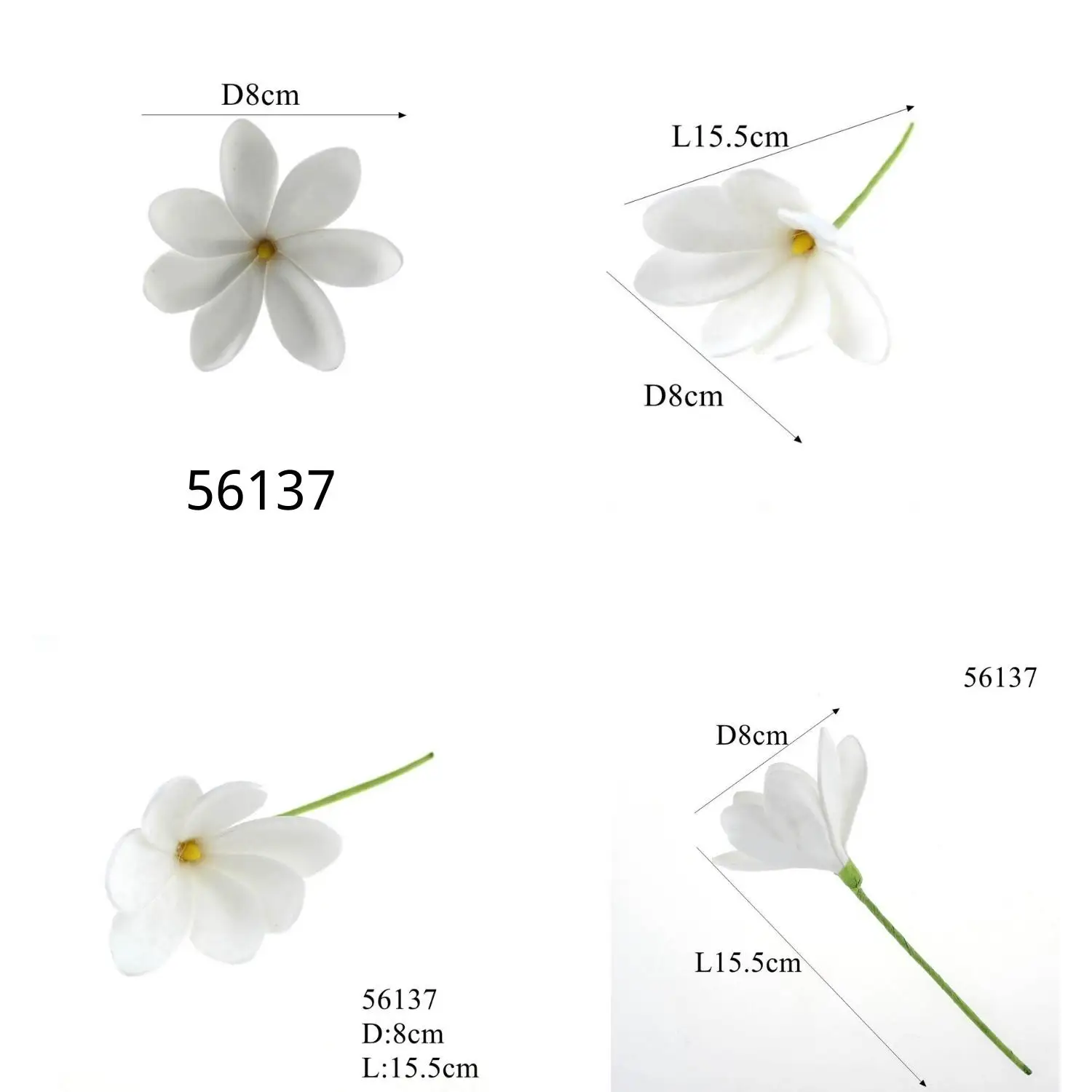 Tropical Flowers Tiare Tattoo Hair Clips Head Band Hawaiian EVA Egg From Clip Necklace Party Head Accessories Hawaii Foam Flower