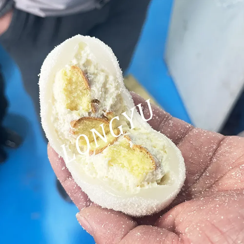 Машина для приготовления мороженого LONGYU Mochi полностью автоматическая машина сладкого десерта дайфуку клубники Моти
