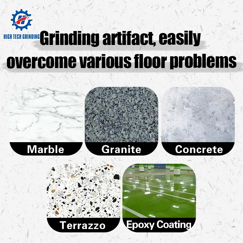 HTG-2T 30# 60# 120# Grit Trapezoid Diamond Abrasive Metal Concrete Floor Grinding Polishing Pads For Concrete Grinder