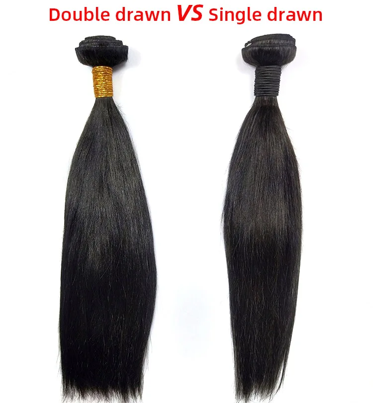 
12 A Super Popular Double Drawn Top Quality Wholesale 12A Grade Hair Weave 