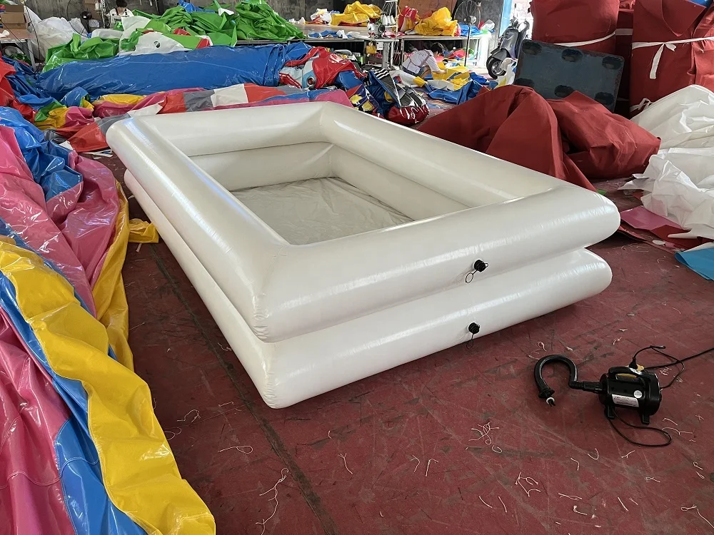 Custom small double-layer pool soft play ball pool sand pit with high quality PVC for kids fun indoor outdoor park factory sale