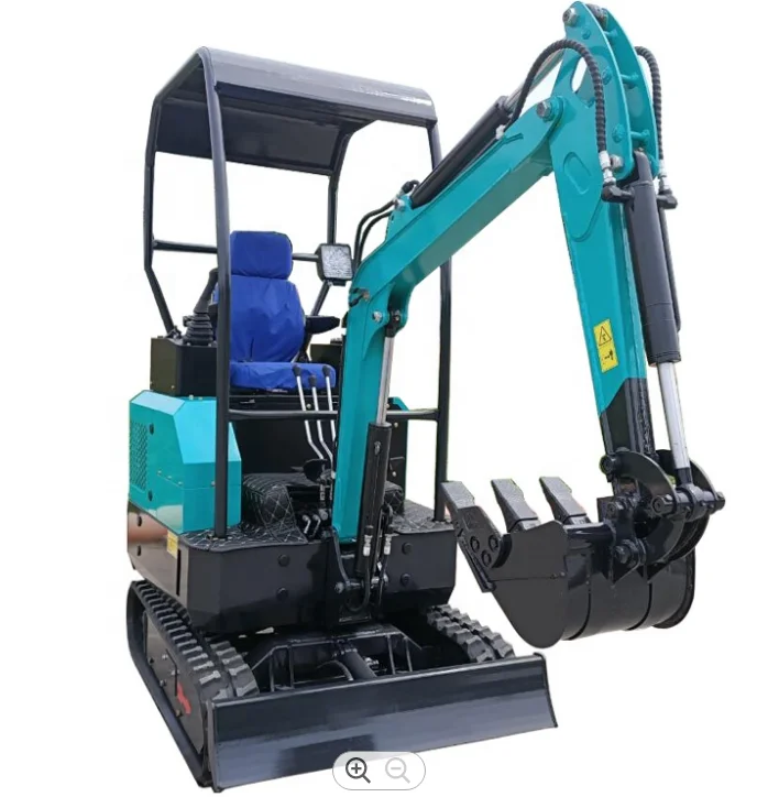 INFRONT  Household excavator  YFE17 mini excavators with rocket bucket and rubber track