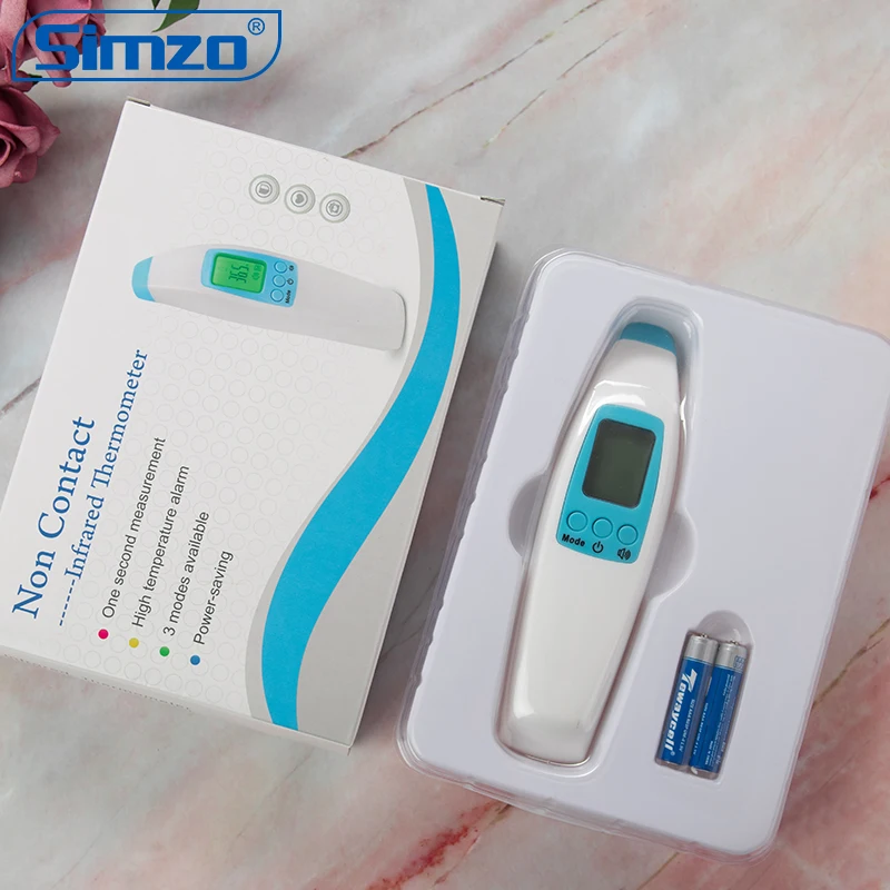 non contact digital forehead infrared thermometer for baby adult
