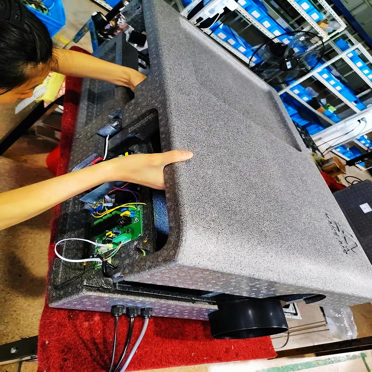 Air ventilators HEPA filter ion box coupling technology catalytic AHU fresh air system Fresh Air Ventilators