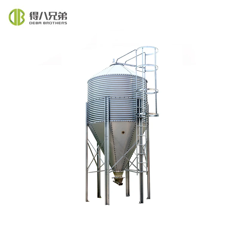 New Condition Hot Dip Galvanized Steel Silo Feed for Poultry Farming House for Piglet and Sow