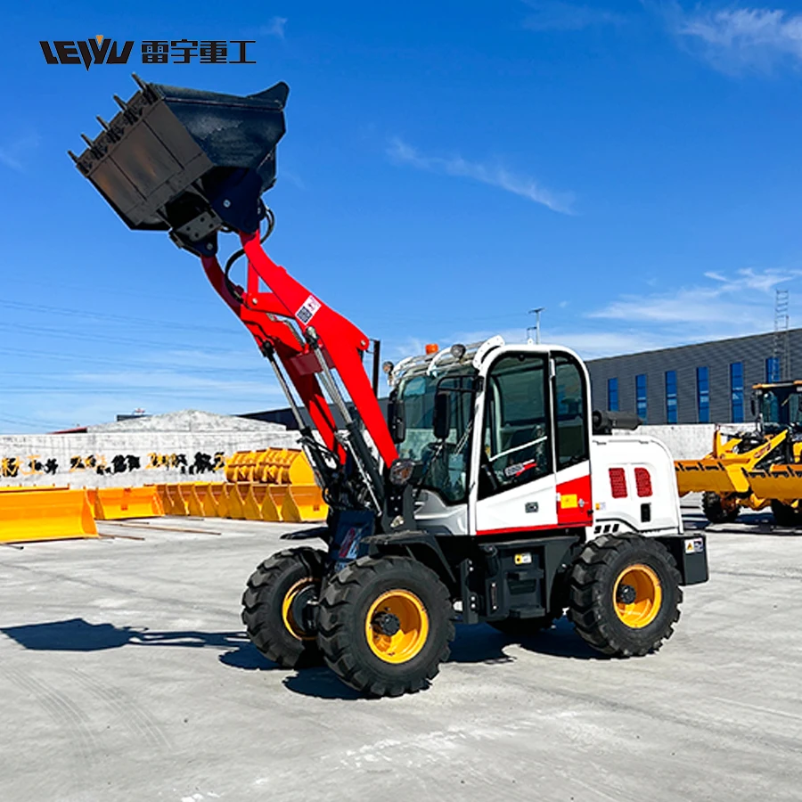 Euro5 Emission Mini /small /medium /big 1 /2 /3 Ton Wheel Loader Compact Diesel From China