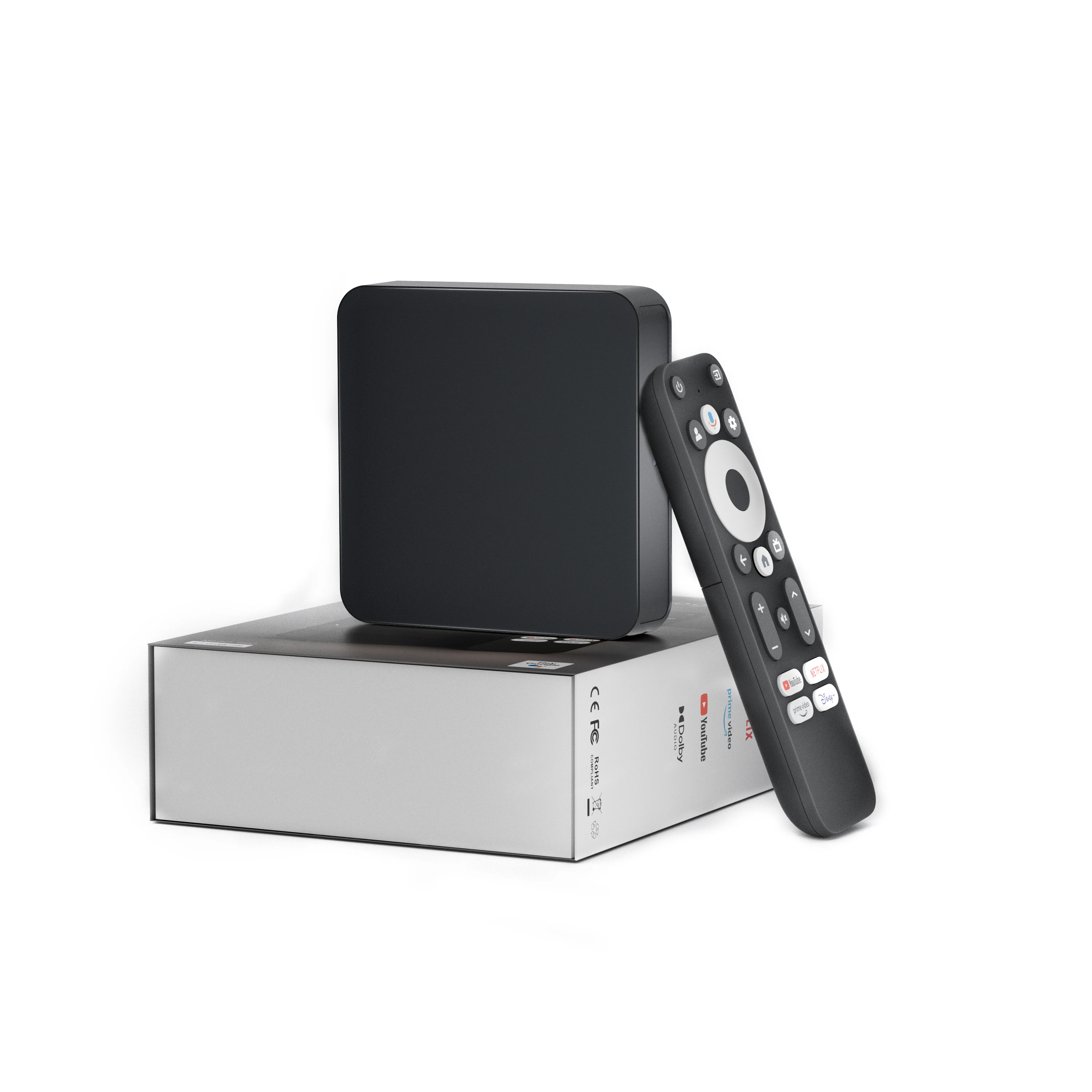 DCOLOR GD2 Stick Manufacturer Wholesale Google Certification Usb Tvstick Amlogic S905y4 Wifi 4k Android Tv Stick with Bt
