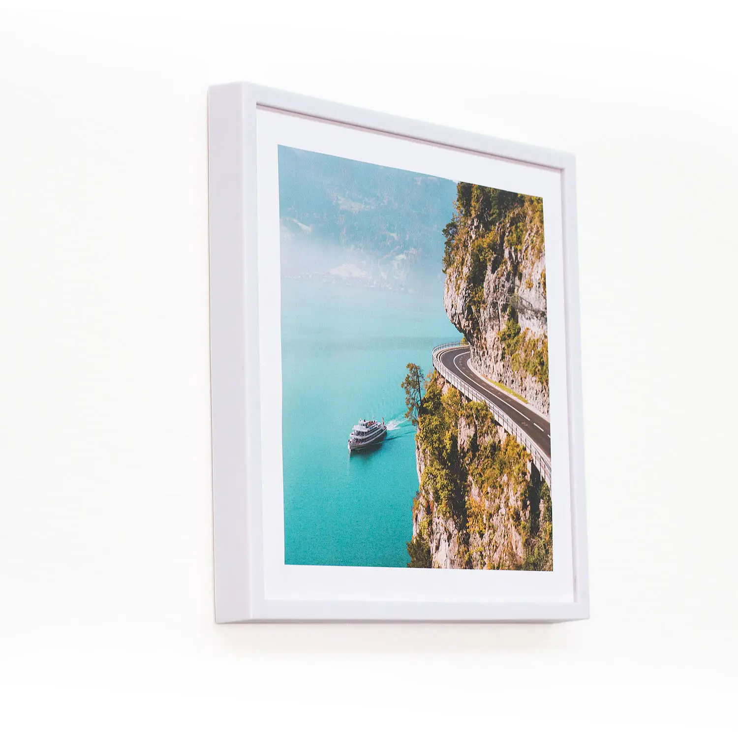 Premium Lightweight Easily Stick Square Plastic Photo For Wall Frame Picture Lightweight Plastic Photo Tiles