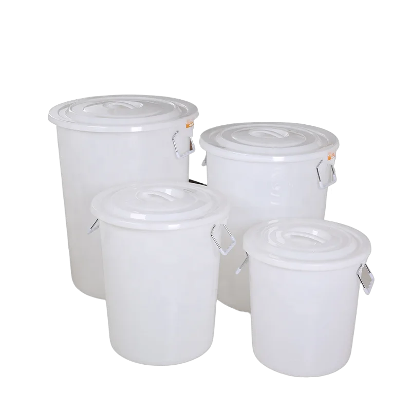 Top Quality And Good Price Round Bucket Plastic Large Clear Plastic Buckets With Lids