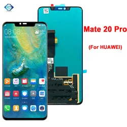Для Huawei Mate 20 Pro дисплей с сенсорным экраном дигитайзер LYA-L09 для Mate 20 pro ЖК-экран