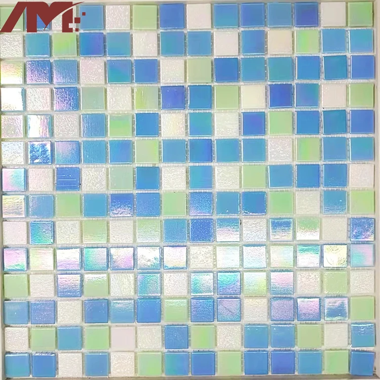wholesale cheap crystal glass 5mm mini mosaic tiles for hotel washroom pool