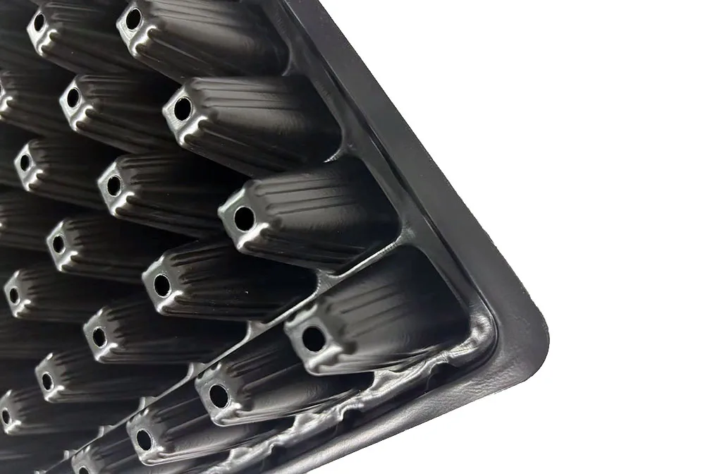 High Quality Durable 128 Cell PP Plastic Plant Seed Nursery Tray Vegetable Seedling Starter Germination Growing Plug Tray