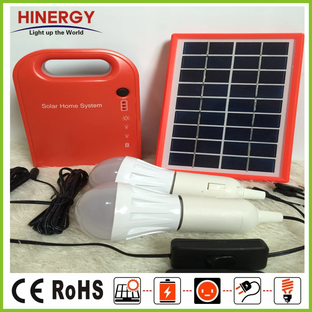 Multi Function mini solar lighting home system kits for India household appliance