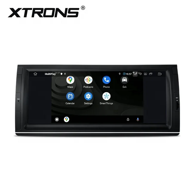 XTRONS 10.25 inch 64GB ROM 10.0 android car radio 1 din for BMW X5 E53 support 4K video play