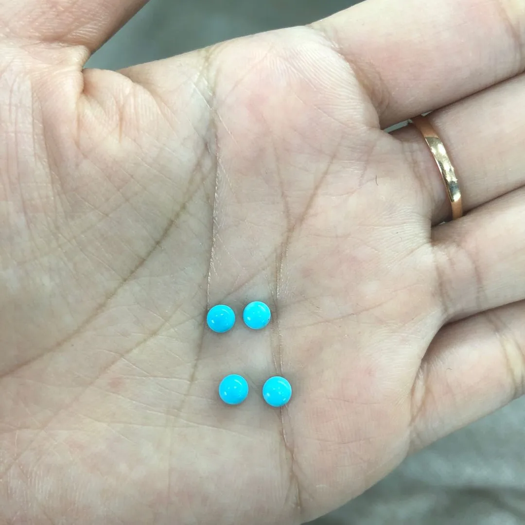 Natural turquoise stone Sleeping beauty turquoise