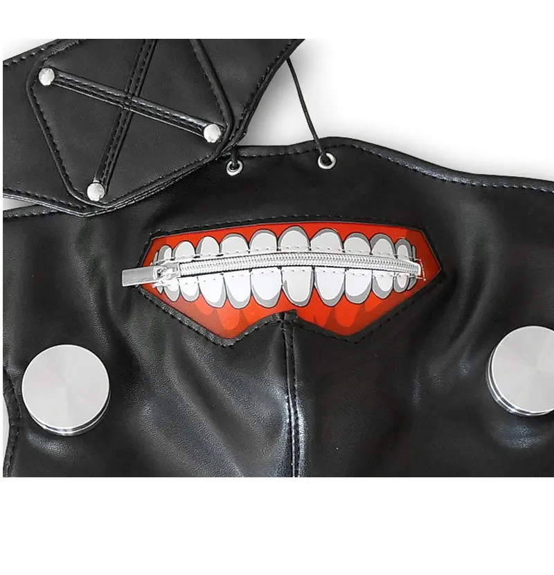 Anime Tokyo Ghoul Kaneki cosplay mask Zipper mask Halloween dress up for adult