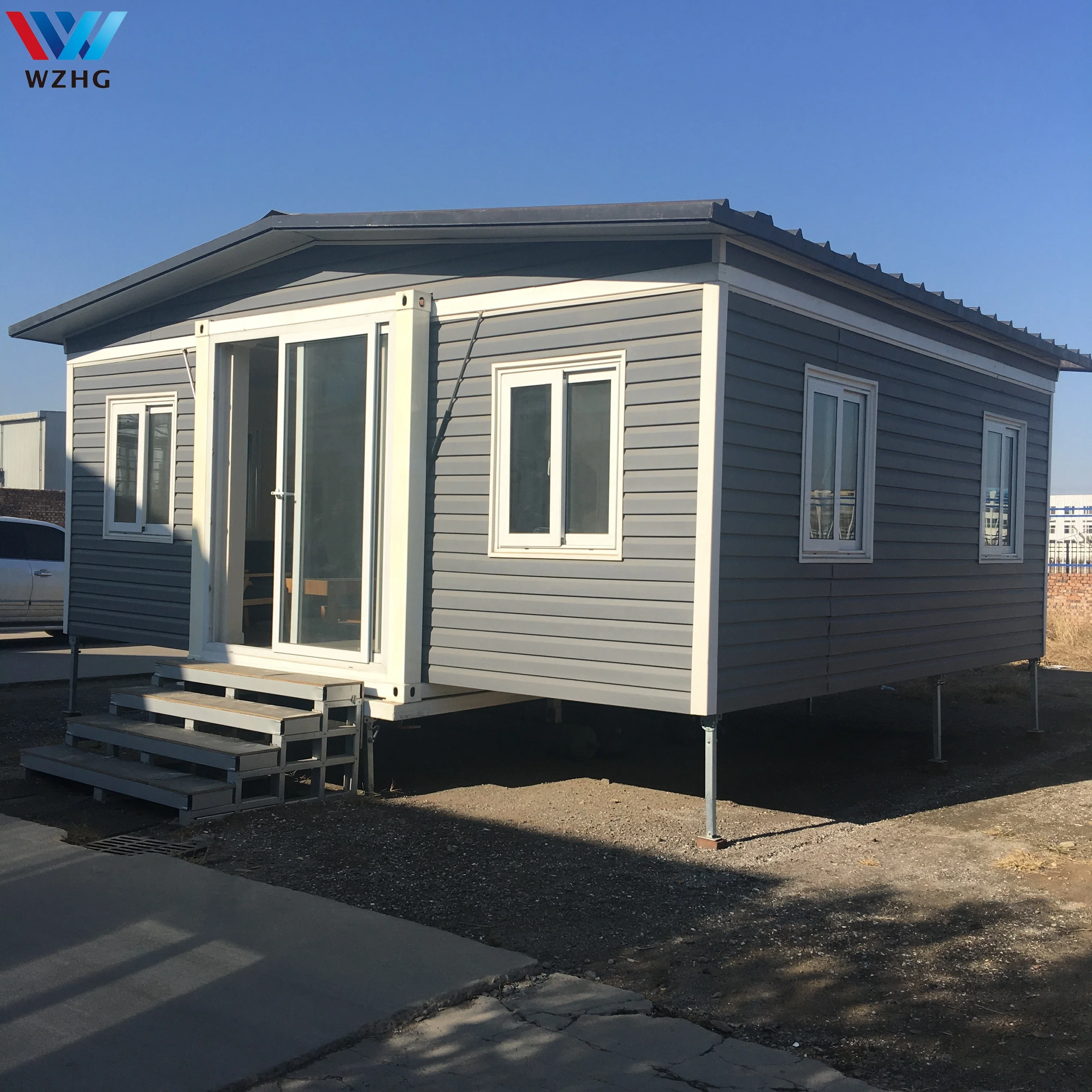 Современный дом для виллы дизайнерский раздвижной сборный контейнерный Дом класса люкс