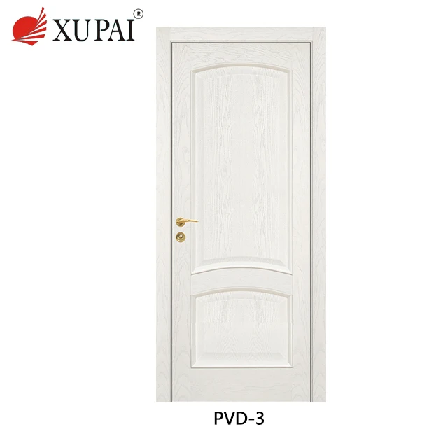 Modern white doors interior new design bedroom panel mdf door