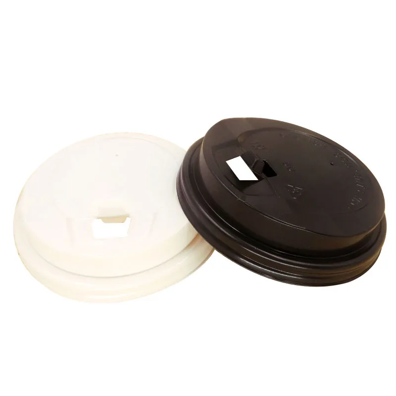 
Coffee Cup Disposable Cover, Pp Plastic Lids Disposable Cups With Lids Plastic/ 