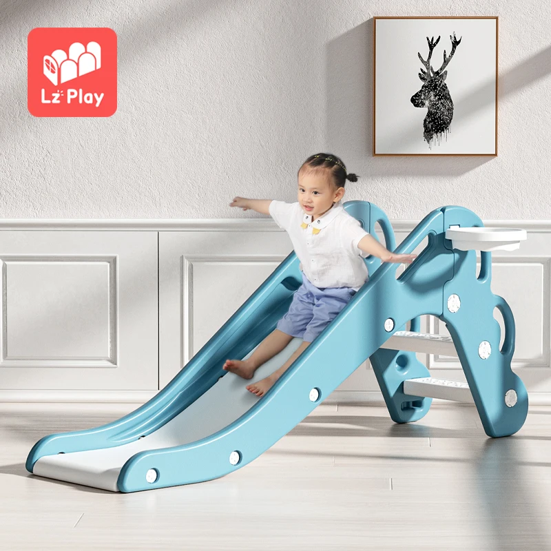 2022 New 1MOQ Wholesale Toddler Indoor Baby Plastic Sliding Toys Kids Slides for Children Playground and Swing Play Set