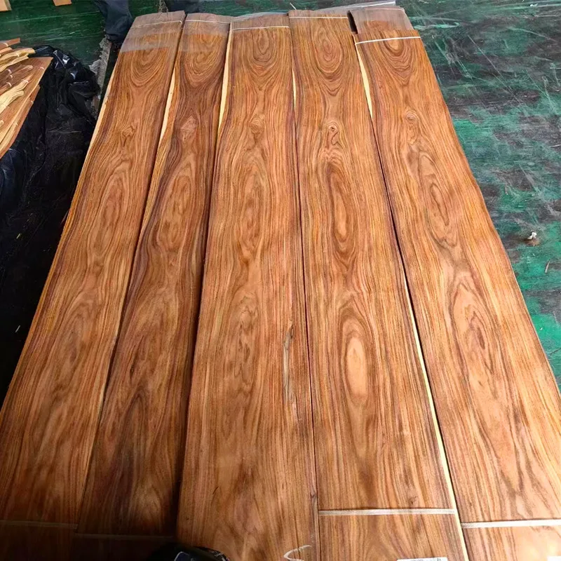 Interior Decoration Wrapping Rosewood Veneer Price Hot Sale Artificial Rosewood Veneer