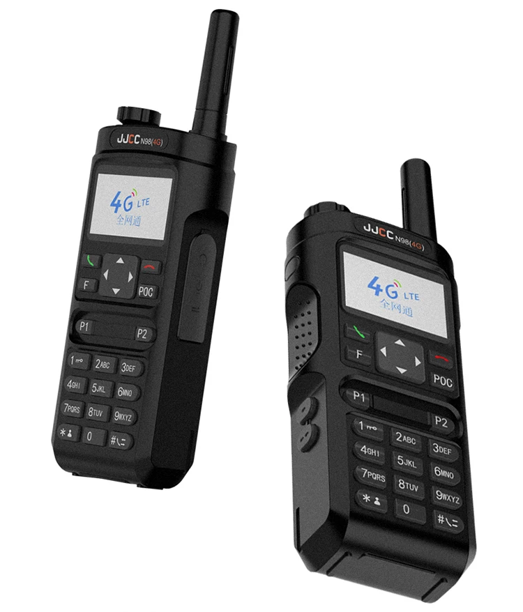 JJCC multi-functional 5800mah long range 4G  POC GPS equipment radio Two-way radio with SIM card for mobile JC-N98 Walkie Talkie