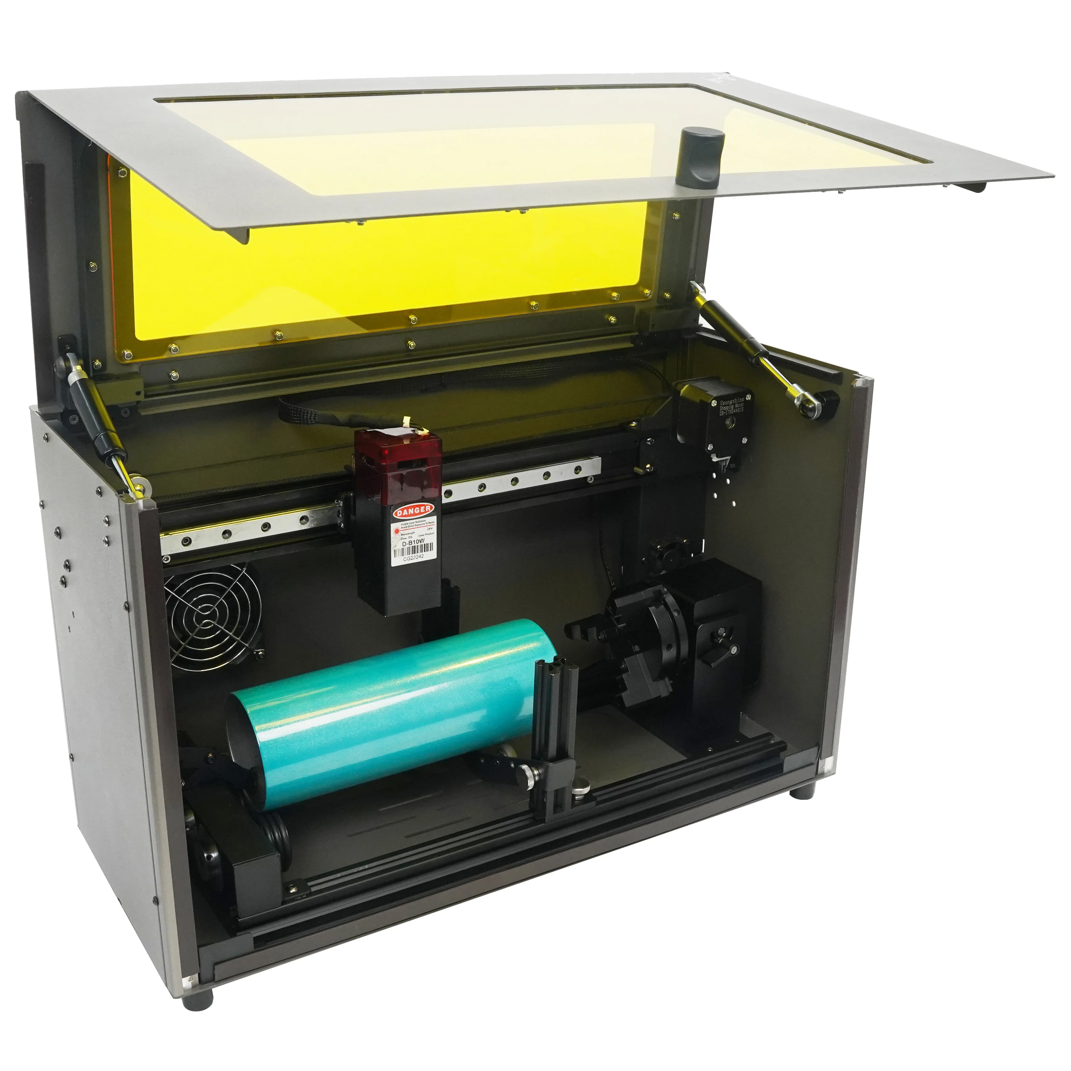 Mecolour Laser Rotary Roller Laser Engraver Machine Stainless Steel Tumbler Laser Engraver for Tumblers