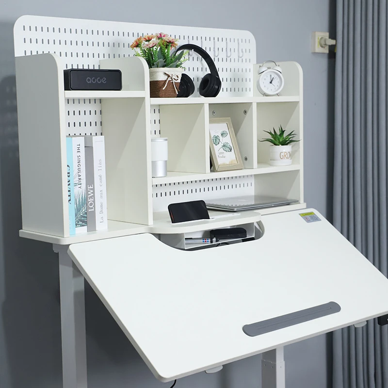 Электрические регулируемые по высоте стальные подъемные колонны сидят и стоят Офисный Компьютерный стол рама для