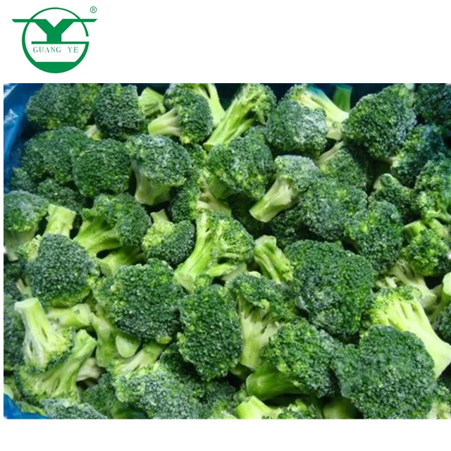 Good Quality Low Price Nutrition health frozen vegetable BRC Certified Fresh Cut iqf frozen broccoli