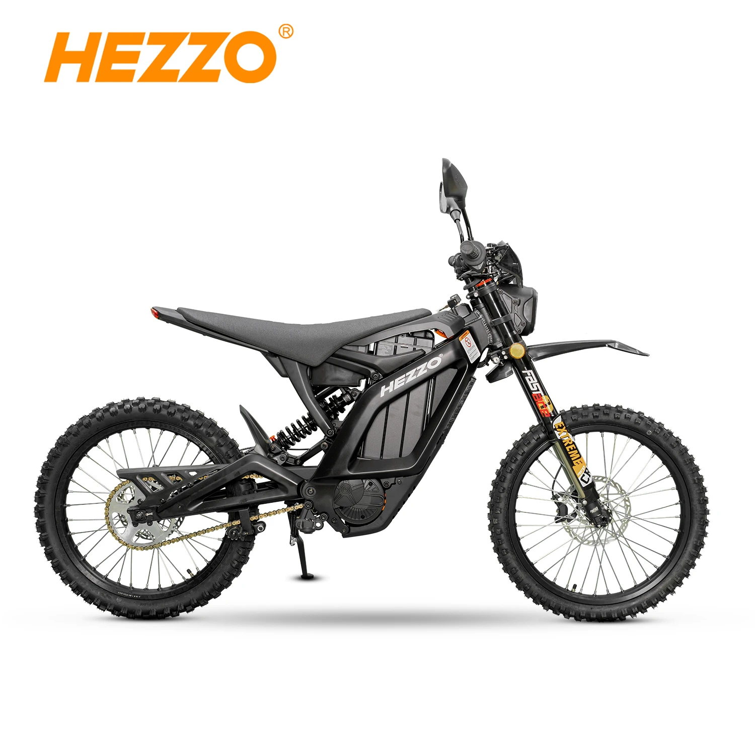 EEC COC 60v 6500W MiddriveElectric Dirt Bike HEZZO Ebike Off Road Hybrid Bicycle 40AH 21700 288NM 130Km Talaria Sting Sur ron