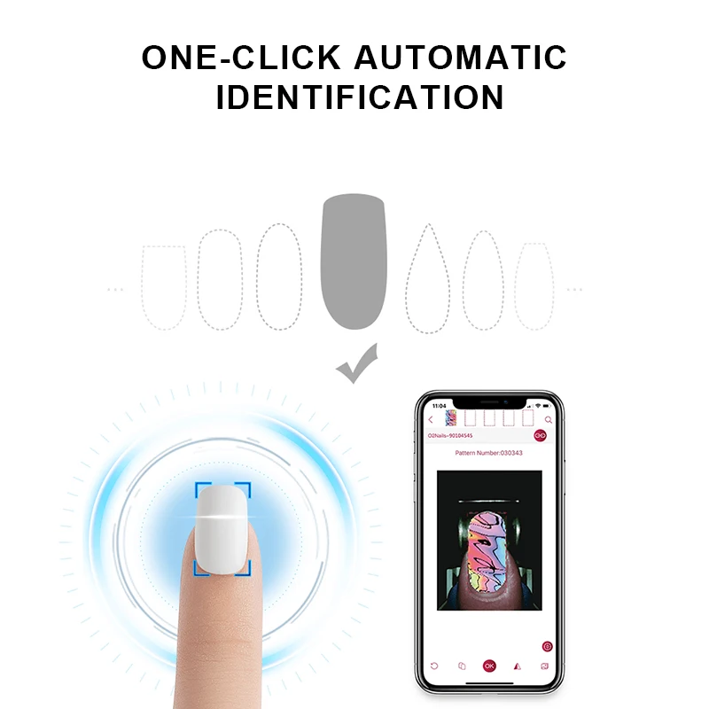 Digital Nail Printer wifi Smart Machine Automatic Electric Nail Printer 3D Digital Nail Printer