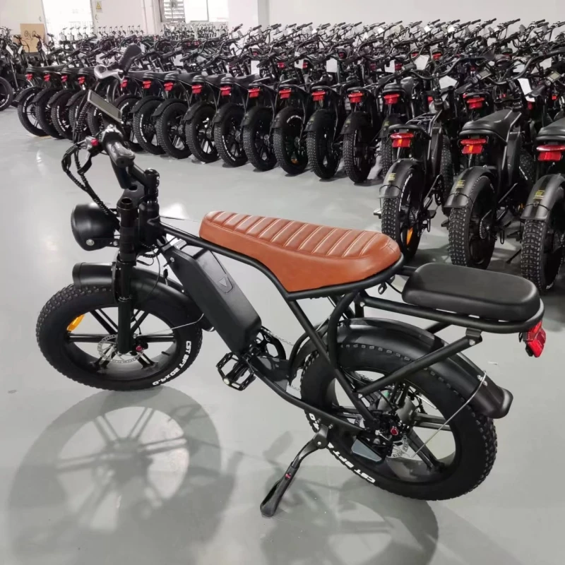 EU Stock Original OUXI V8 48V 1000W Motor Electric Bike ebike 15Ah Lithium Battery Mountain Snow Ebike Fat Tire Electric Bicycle