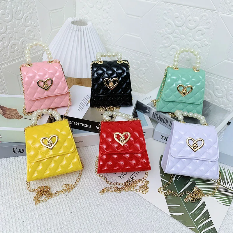 2024 New Kid Jelly Clutches For Woman Handbag Women Purses And Ladies Handbags 2022 Small Jelly Beach Pvc Bag