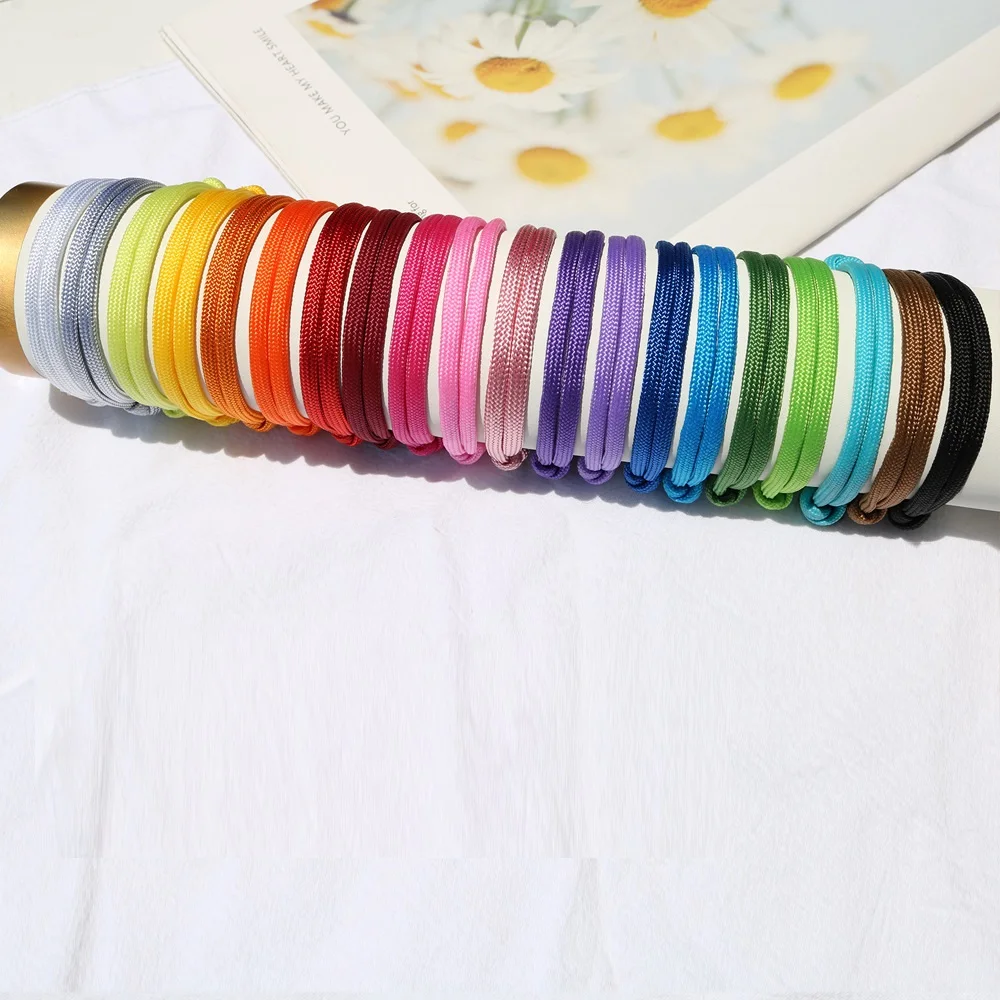 Fine Muti-Color Charm Bracelet Nautical Braided Adjustable Beach Surf Cord Bracelet for Party