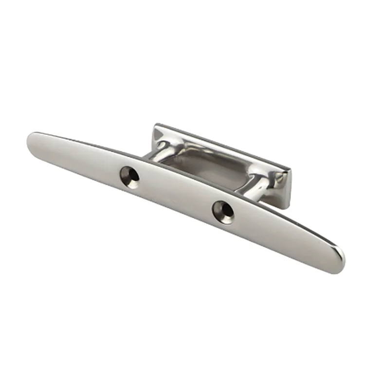 Heavy Duty Boat Cleat 316 Stainless Steel Open Base Boat Dock Cleat Marine Hardware Various Sizes Dock Cleat With Hatch Hinge
