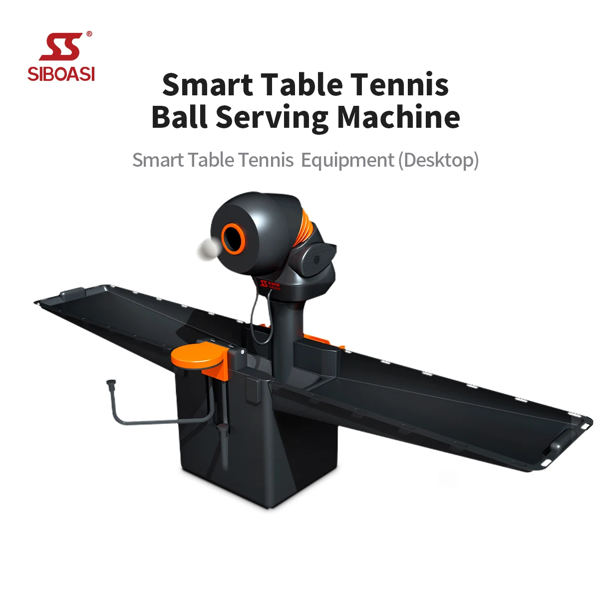 Новый Профессиональный сервировочный станок для пинг-понга SIBOASI SS P2300 настольный автоматический тренировочный робот настольного тенниса