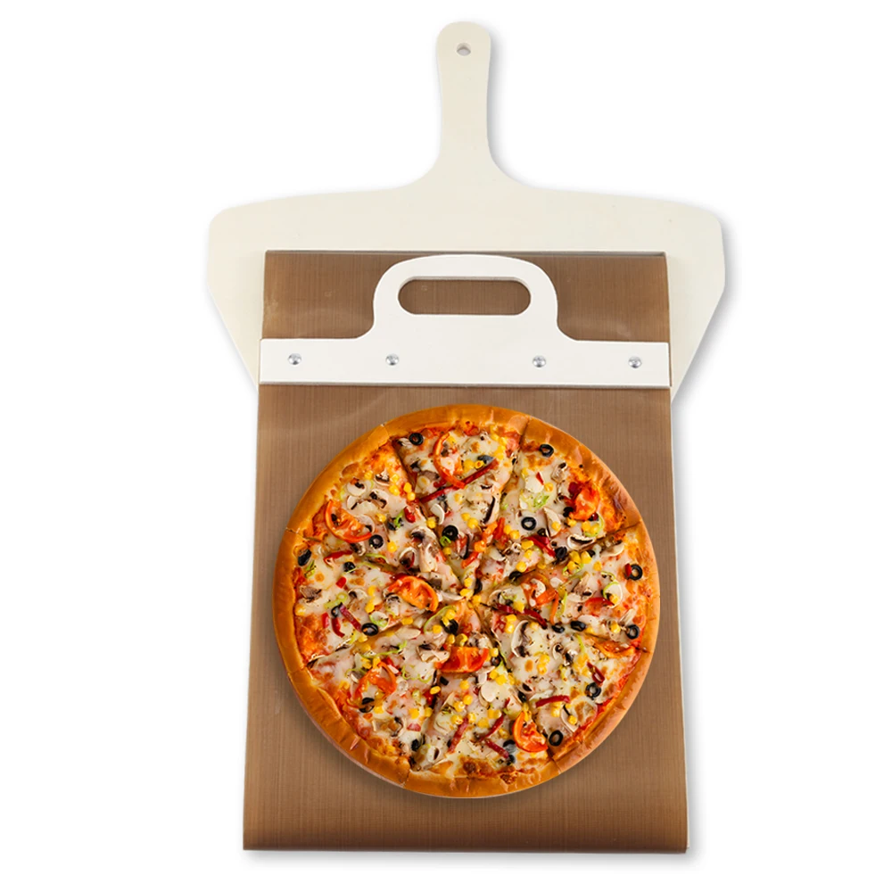 Non stick premium Magic pizza slider Paddle wooden sliding pizza peel slide board pizza peel