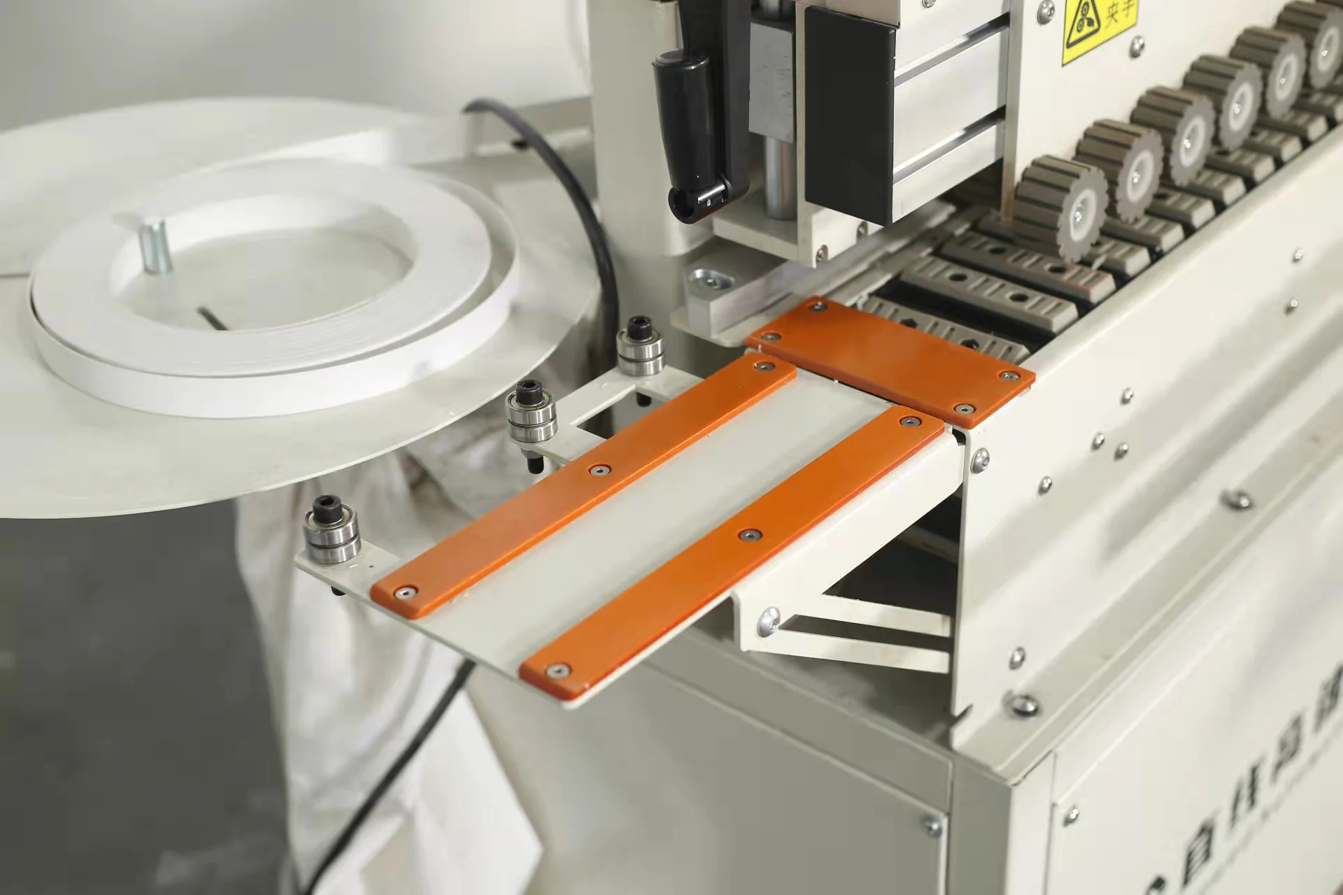 Woodworking Mini automatic PVC edge bander with trimming and buffing for furniture Edge banding machine