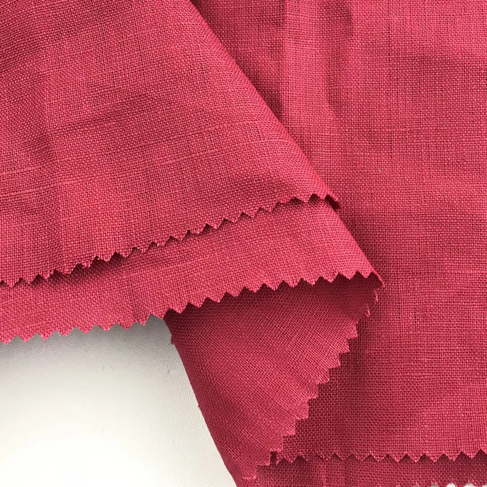 
Leesourcing-Super Thin and Breathable Organic 100% Hemp Fabric Woven Bamboo Wholesale For Baby Clothing 