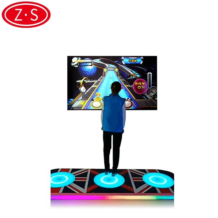 
Commerical interactive projector games interactive jumping game machine for kids 