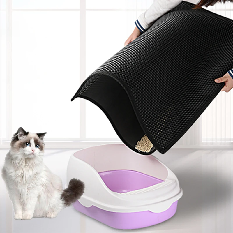 Hot Sale Wholesale Eva Double Layer Waterproof Pet Cat Litter Trap Mats