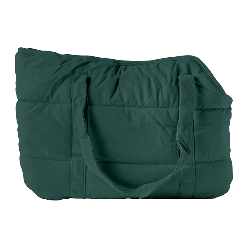 Portable Detachable Soft  Quilted Lightweight Durable Travel Pet Bag for Hiking Camping