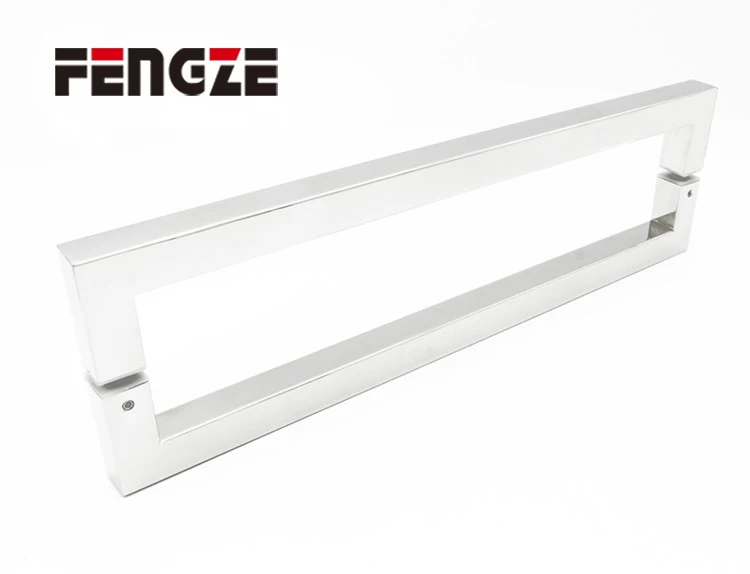 FENGZE Manufacture Glass Door Handle Stainless Steel Pull Handle Door Sliding Glass Shower Door Handle