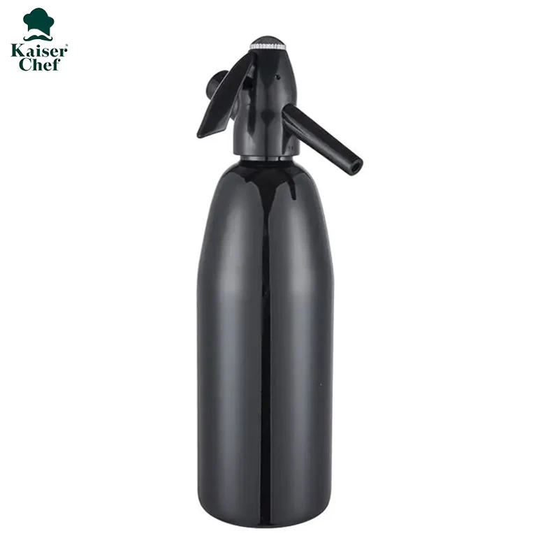 Hot Selling Trend Metal Soda Maker Machine 1000ml Co2 Cartridge Soda Siphon