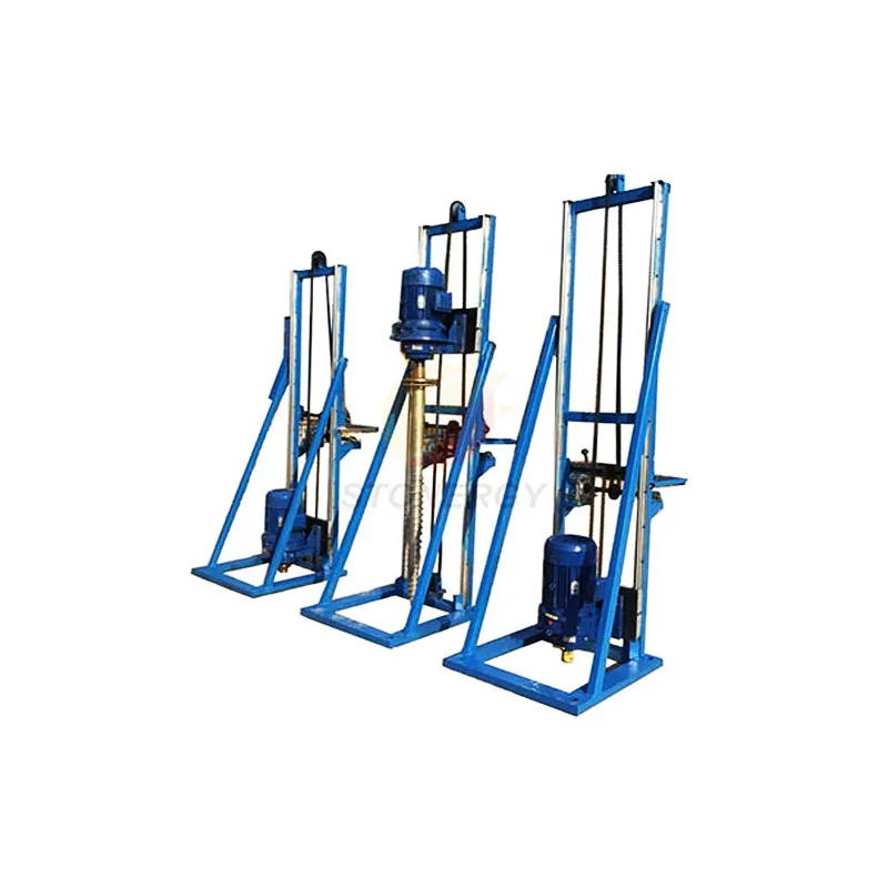 Hot Selling Portable Drilling Rig/ Small Drilling Machine/Crawler Mounted Solar Pile Driver ground screw spiral piling machine