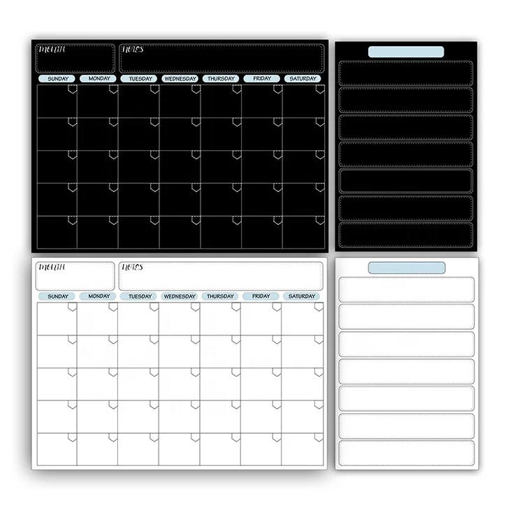 Premium Dry Erase 365 Day Calendar Wall Calendar Yearly Wall Calendar Printing