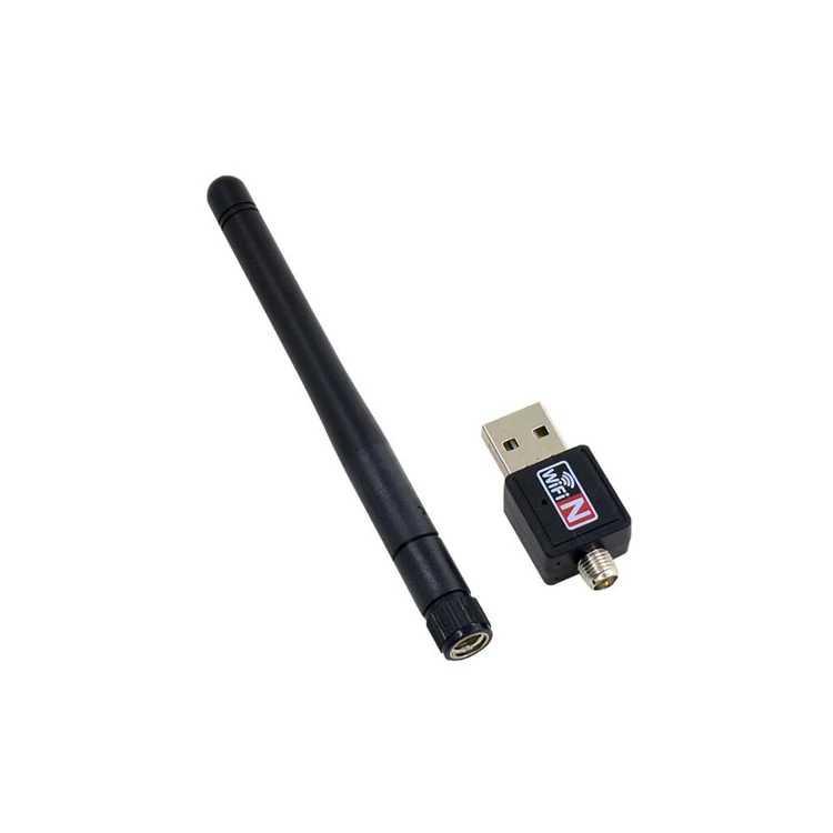  2020 лучшая цена мини USB беспроводной адаптер 300 Мбит/с WIFI приемник 802.IIN с антенной 2 0 Сетевая карта