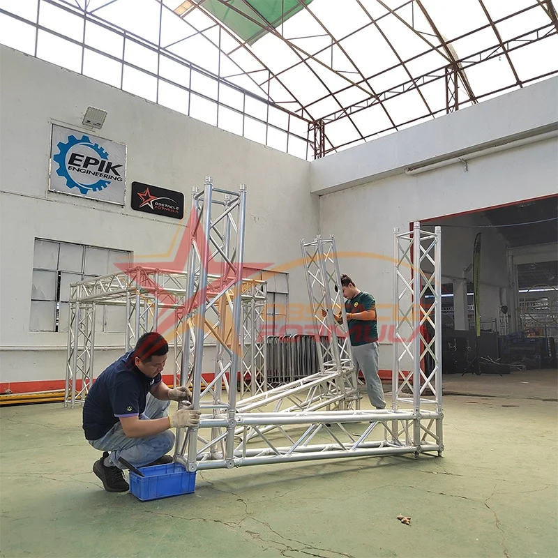Aluminum Truss Led Screen Hanging Truss Portable Detachable Aluminum Event Concert Wedding Stage Platform For Events