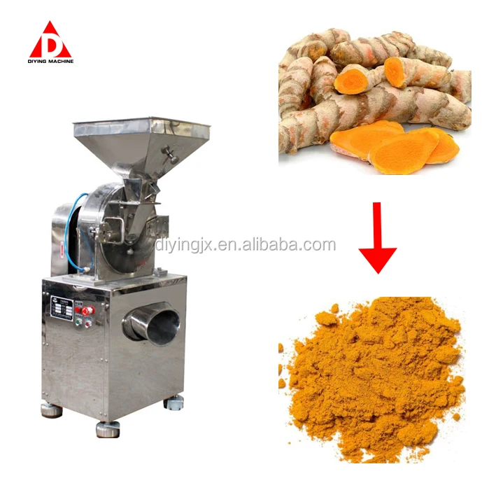 Breadfruit Dry Powder Plantain Powder Pulverizer Food Grinder Crusher Chili Red Pepper Milling Grinding Pulverizing Machine