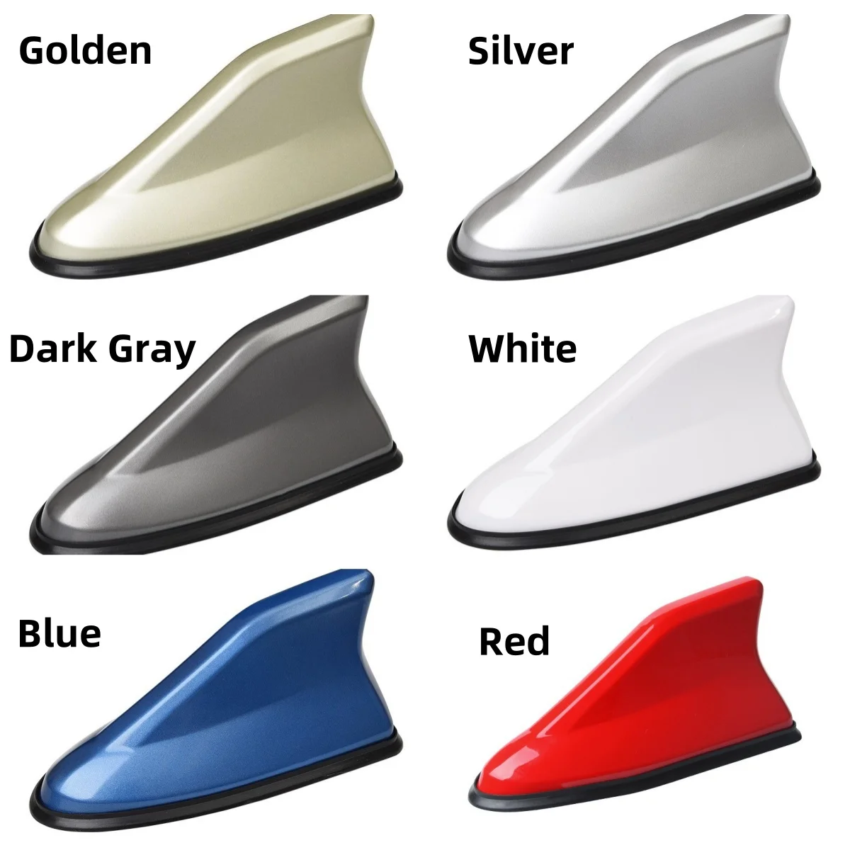 Universal Car Shark Fin Antenna FM Radio Signal Car Styling Radio Signal Antenna Car Radio Aerials